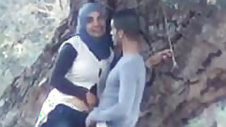 Desi couple sex in the park