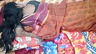 Indian Wife shares bed with husband friend when her husband deeply sleeping