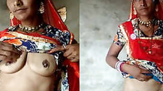 Rajasthan Bhabi showing her pussy tits for bf