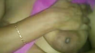 Tamil auntie around with her breasts