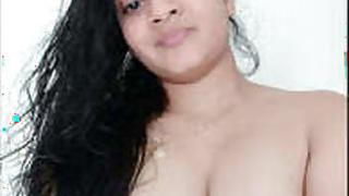 Indian girl showing her big tits Sexy