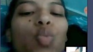 Indian college Girl On Video Call