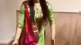 Clothed hot dance by beautiful pretty on hindi...