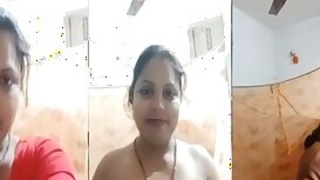 Big ass Dehati wife nude show