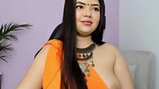 Fat Big tits bhabi show camera 6