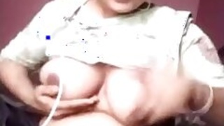 Big belly button bhabi on camera