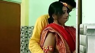 Indian handsome husband fucks beautiful Bengali wife! What did she finally say