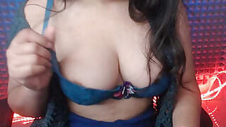 Tamil college student Neha Shows Live on TV