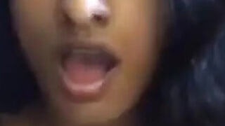 A horny girl