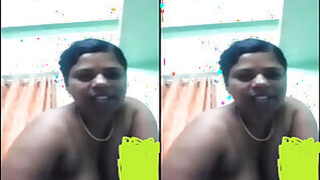 Mallu Bhabhi shows her tits and pussy on Vk Part 2